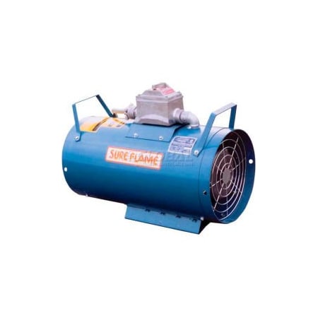 Heat Wagon Sure Flame 12" Totally Enclosed Direct Drive Confined Space Blower, 2,900 CFM, 1 HP, Phase 1 UB12E