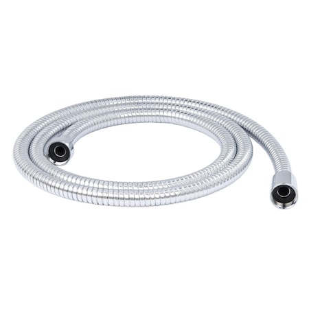 Miseno 60 in. Brass Hand Shower Hose with 0.5 in. Connection, Polished Chrome MNOHSH100CP