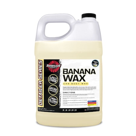 Renegade Products Usa Banana Wax Vehicle Body Wax 1 Gallon LFGBS980G01