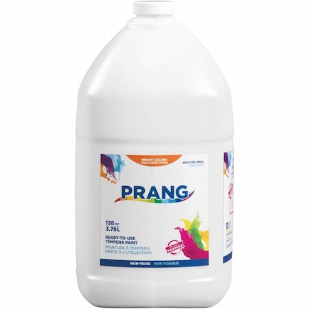 Prang Prang, Ready-To-Use Tempera Paint, White, 1 Gal 22809