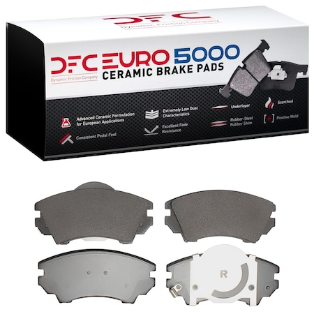 Dfc 5000 Euro Ceramic, Disc Brake Pad Set,  1600-1404-00