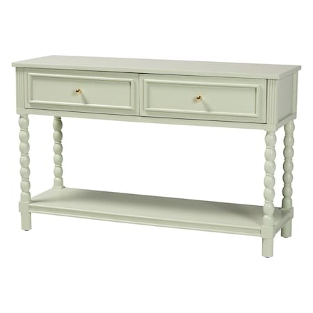 Bali & Pari Karnia Console Table with Spindle Legs 270-14784-ZORO