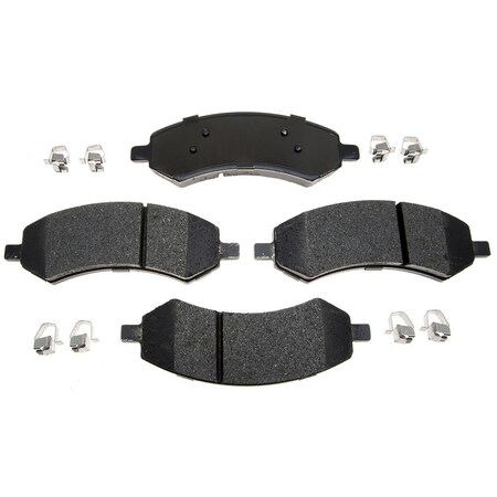 Acdelco PAD KIT FRT DISC BRK, Disc Brake Pad Set,  17D1084SDH