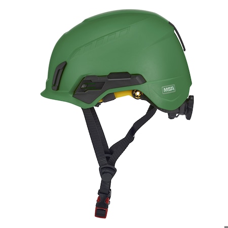 Msa Safety Safety Helmet, ABS, 4 Point Ratchet, Type 2, Class E 10242829