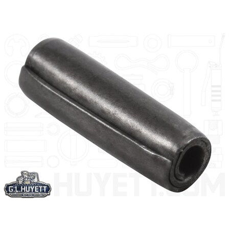 Huyett Coiled Spring Pin, Heavy Duty, High Carbon Steel, 0.078 in Dia x 0.250 in Length SPC-078-0250H