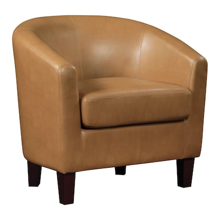 Osp Home Furnishings Ethan Tub Chair, Camel ETN-PD25