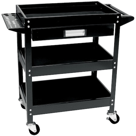 Performance Tool Service Cart with Tool Holder- Bins and Drawer PMW54006