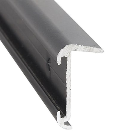 Strike3 16 ft. Black Aluminum Insert Roof Edge ST912126