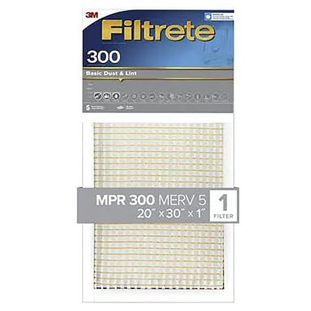 Filtrete FILTER AIR DUST&LINT 20X30X1IN 322-4