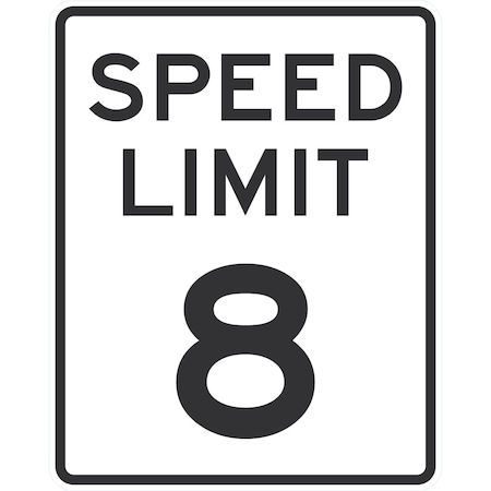 Lyle Speed Limit 8, 24x30, High Intensity Prismatic, White G-14196-HI_24x30