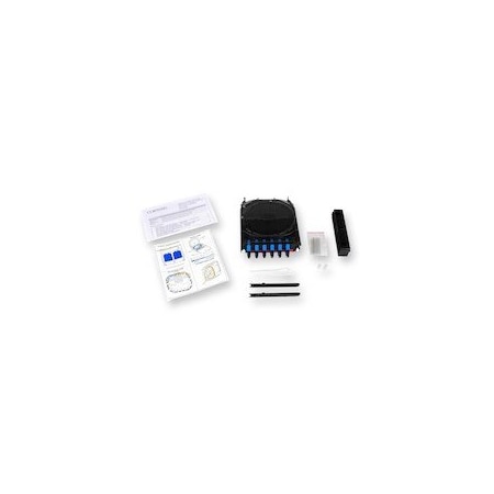 Corning 6-F CCH SPLICE CASSETTE OS2LOADED SC UPC DUPLEXCCH-CS06-59-P00RE CCH-CS06-59-P00RE