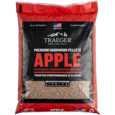 Traeger Wood Pellet, Wood, 20 lb Bag PEL318