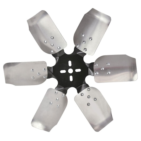 Derale 17518 18 in. Standard Rotation Rigid Race Fan, Aluminum Blade DER17518
