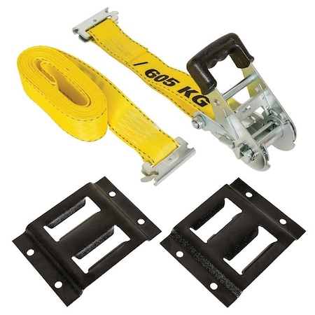 Hampton Products-Keeper Rtch Tiedwn Strp Ylw 15' 89350