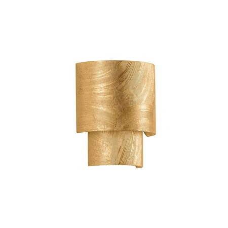 Hudson Valley Lighting Moray Wall Sconce in Vintage Gold Leaf 8509-VGL