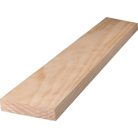 Alexandria Moulding 1''x4''x4 ' Pine Board 0Q1X4-20048C