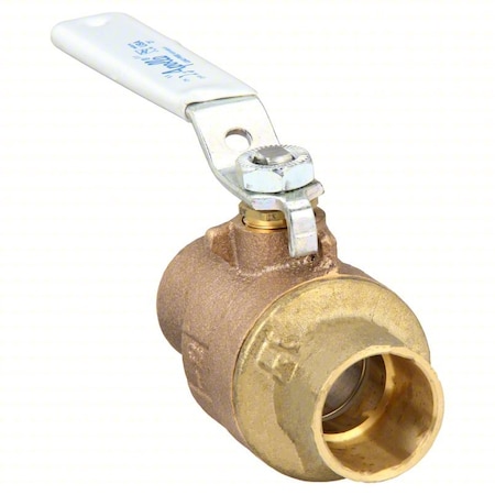 Apollo Valves 1" Sweat Bronze Ball Valve 2-Way 77CLF24501A