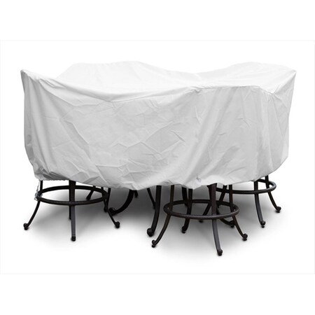 Koverroos Weathermax Large Bar Set Cover- White - 84 Dia x 40 H in. 15252