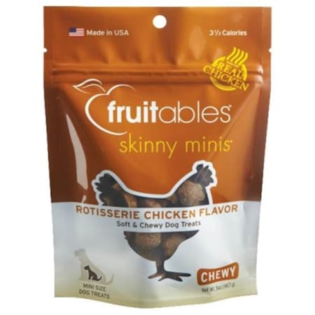 Fruitables - Vetscience Fruitable Skinny Minis Chewy Rotisserie Chicken - 5 Oz. FB00246