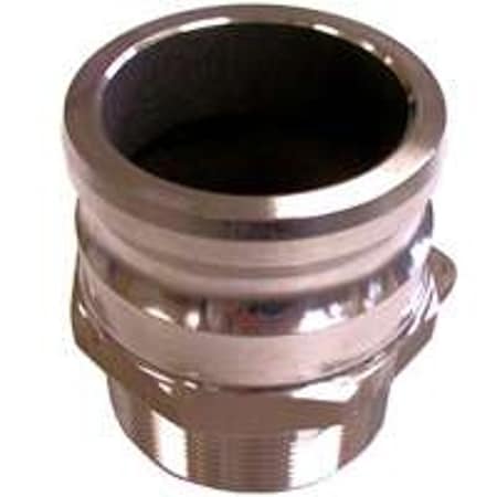 Abbott Rubber ABBOTT RUBBER QF-200-DC Hose Coupling, 2 in MNPT, Aluminum QF-200-DC