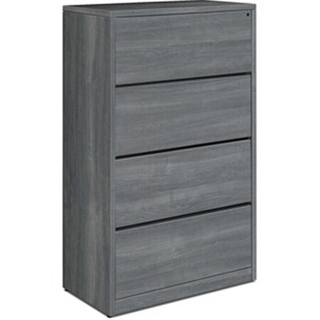 Juki Furniture 36 in. 10500 Series Sterling Ash Laminate Desking Lateral File JU3203882