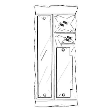 Don Jo Door Cover Plates FPK-86