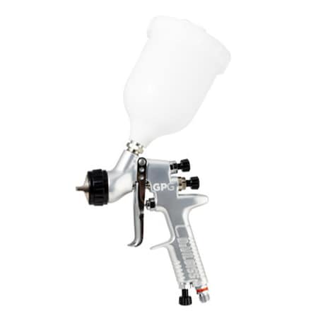 Devilbiss Gravity Feed Spray Gun with Cup, 1.4, 1.6 mm Nozzle 905026