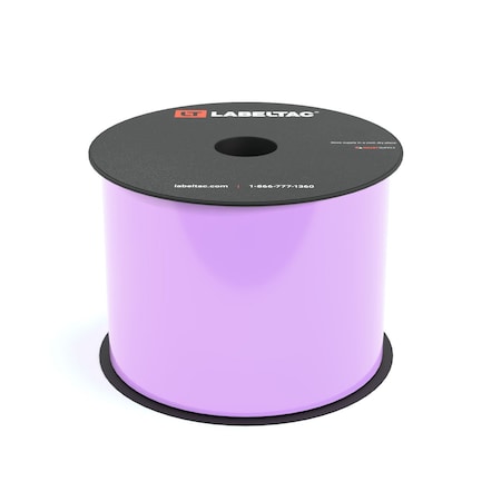Labeltac LabelTac 4 and Pro Model High Performance 10-Year Vinyl Supply 3.5in x 150ft, Lilac LT3529HP