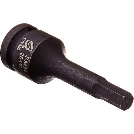 Sunex 1/2 in Drive 8Mm Hex Impact Socket 26493