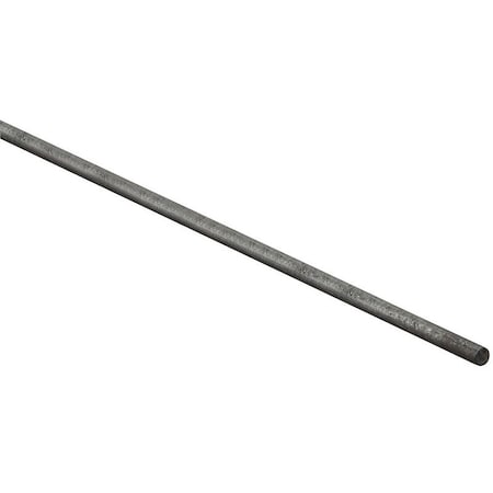 Stanley 4054BC Series Weldable Round Smooth Rod, 14 in Dia, 48 in L, Steel, Plain N215-251