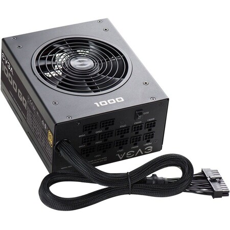 Evga Corporation EVGA 210-GQ-1000-V1 GQ 80 Plus Gold; 1000W ECO Mode Semi Modular Power Supply 210-GQ-1000-V1