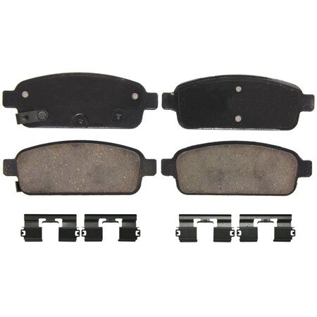 Wagner Brake QuickStop Rear Disc Brake Pad Set Ceramic,  ZD1468