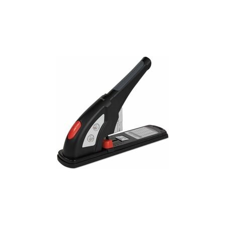 Universal One Stapler, Black/Graphite, Rear, 200 Sheets UNV43048
