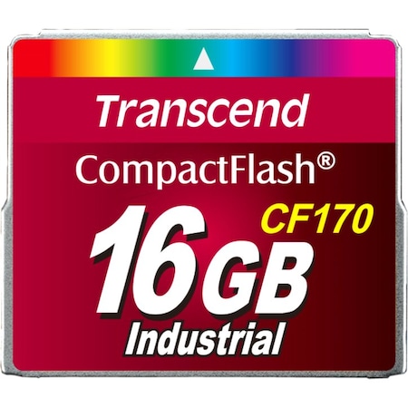 Transcend Information Transcend CF170 16 GB CompactFlash - 91.59 MB/s Read - 20.76 MB/s Write TS16GCF170