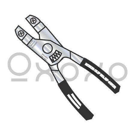 Oxoxo Replaceable Tip Pliers Kit 248693