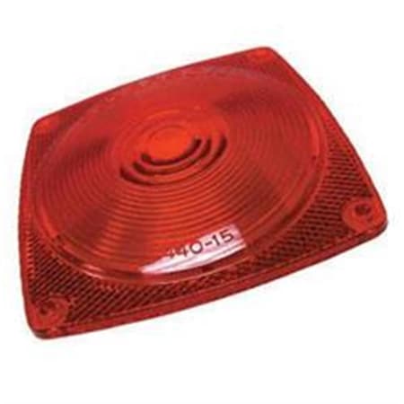 Powerhouse 44015 Turn Signal-Parking-Side Marker Light Lens, Red PO651025