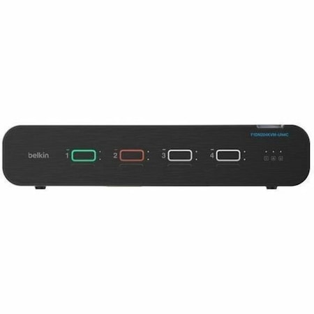 Belkin 4 PORT 2 HEAD DP/ UNIVERSAL SKVM WO/CAC PP4.0 F1DN204KVM-UN4C