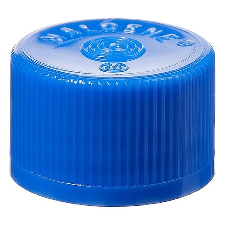 Nalgene Closure, Blue, 22.1 mm Dia, PK2000 342158-0026