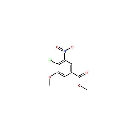 Ak Scientific Methyl 4-chloro-3-methoxy-5-nitrobenzenecarboxylate (10g), CAS 63603-09-8 9709AB-10g