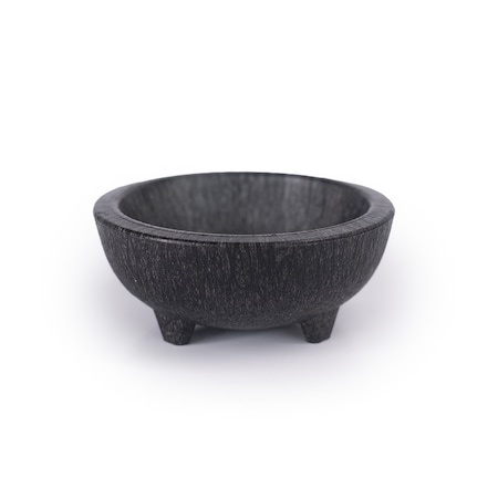 Hs 2.5 oz Molcajete Pequeno, Salsa/Condiment Server, Charcoal, 24 each/case, NSF. NHS1039CH