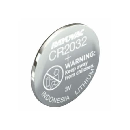Rayovac Lithium Keyless Entry Batteries, CR2032, 3.0 V 620-KECR2032-1G