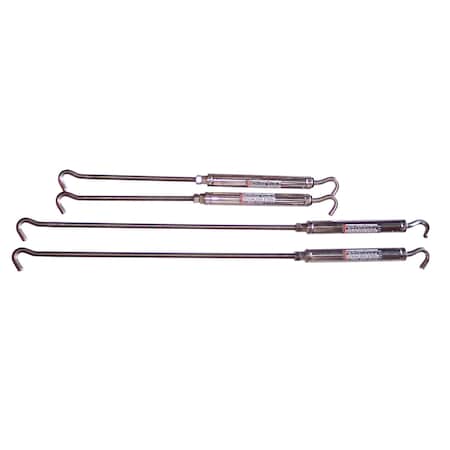 Torklift TRUCK CAMPER PRODUCTS Use With Bed Mounted Tie Down Spring Loaded Hook and Hook Style 2 Front With S9013