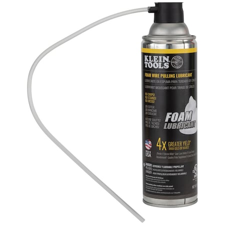 Klein Tools Foam, 19 oz, Aerosol Can, White 51100