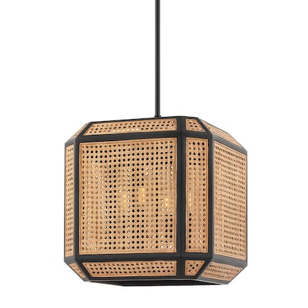 Hudson Valley Lighting Becki Owens X Georgia 4 Light Pendant 18 In. Old Bronze BKO401-OB