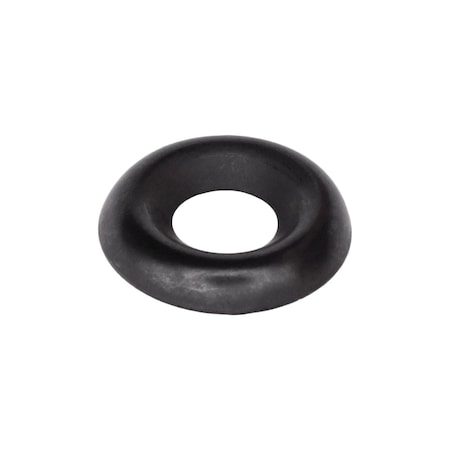 Auveco #10 Countersunk Brass Finish Washer Black Zinc, 100PK 16013