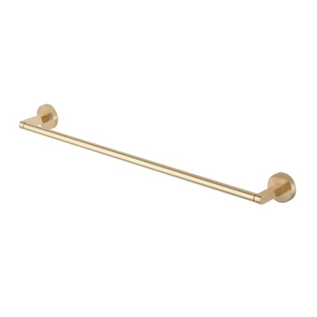 Gliderite Hardware Alpine Collection 24 in. Towel Bar Champagne Gold Bathroom Hardware 9024-RD-CHPG-1