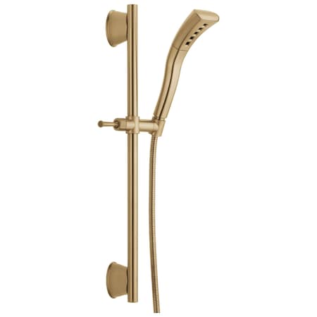 Delta Universal Showering Components H2OKinetic Single-Setting Slide Bar Hand Shower 51579-CZ