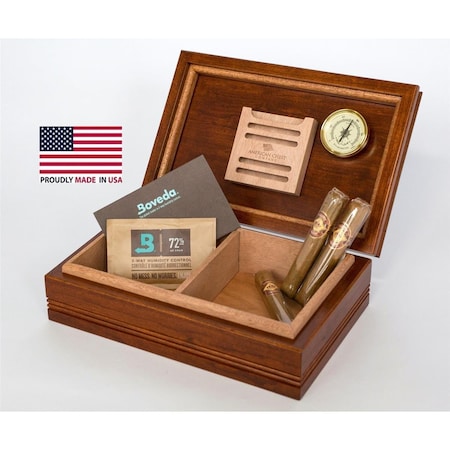 American Chest Amish Cigar Humidor, 50PK H50C
