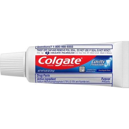 Colgate Great Regular Flavor Toothpaste, White, 240 / Carton, 240PK 109782