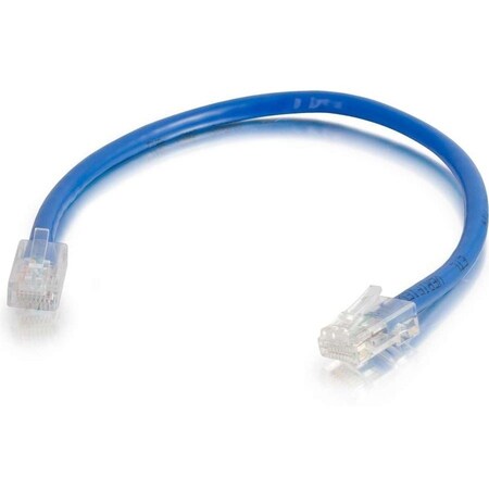 C2G 6IN CAT6 NONBOOTED UTP CABLE-BLU 962